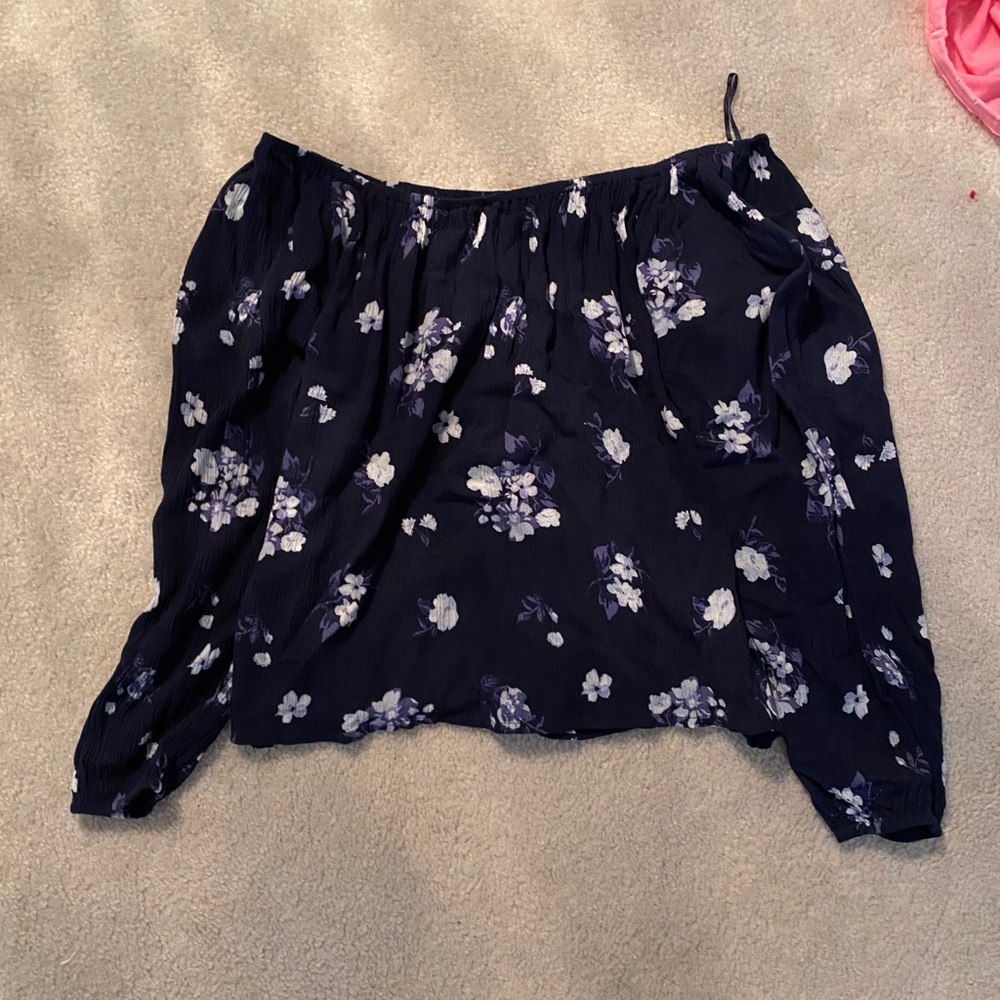 Hollister off the shoulder top